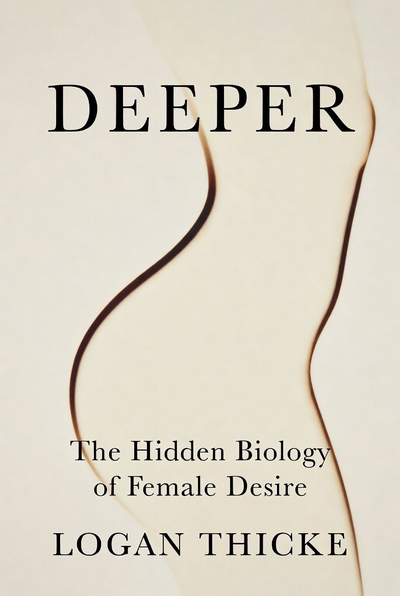 Deeper book cover by Logan Thicke